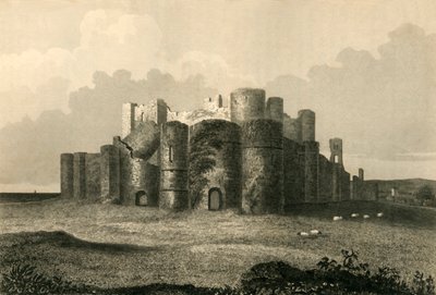 Pevensey Castle in 1737 by Charles J. Smith