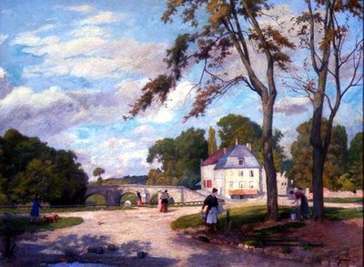 An Afternoon Stroll by Charles Jean Agard