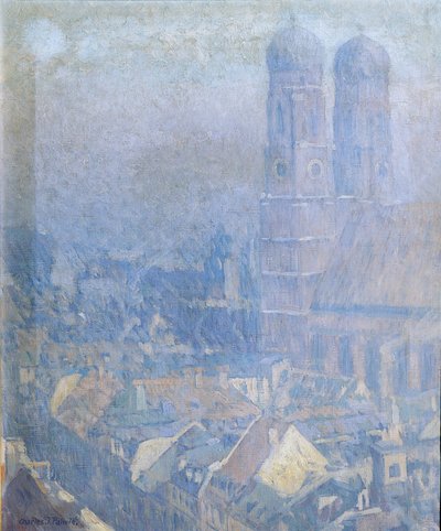 Morning Mist Munich by Charles Johann Palmié