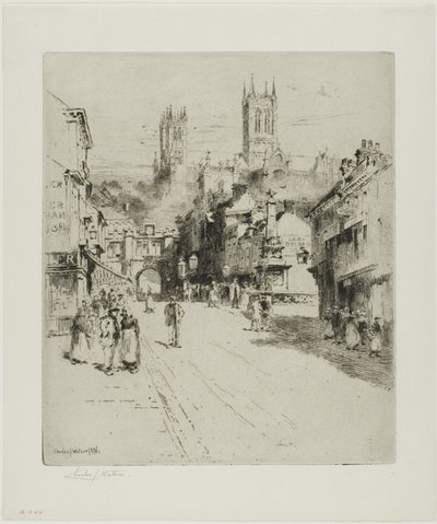 Lincoln Cathedral by Charles John Watson