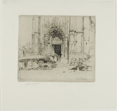 Neufchatel en Bray by Charles John Watson