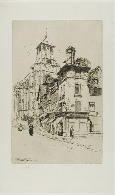 St. Jacques, Lisieux by Charles John Watson