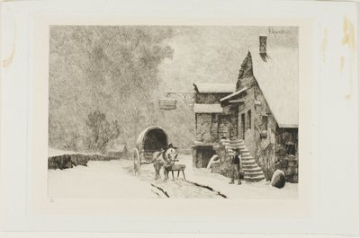 The Inn of the Rising Sun by Charles Joseph Beauverie