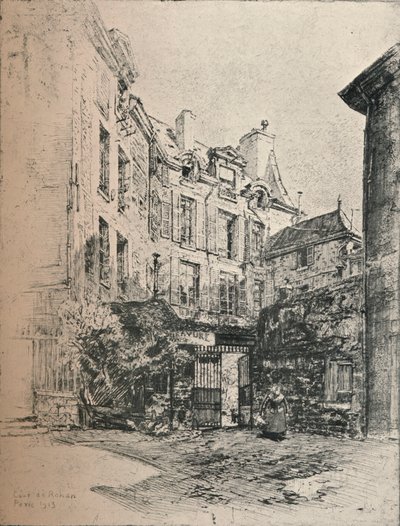 Cour de Rohan by Charles Jouas