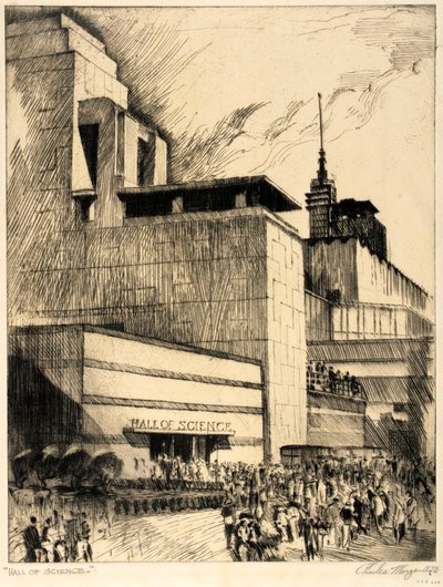 Hall of Science, Chicago Fair by Charles L. Morgan