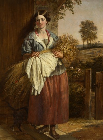 The Gleaner by Charles Landseer