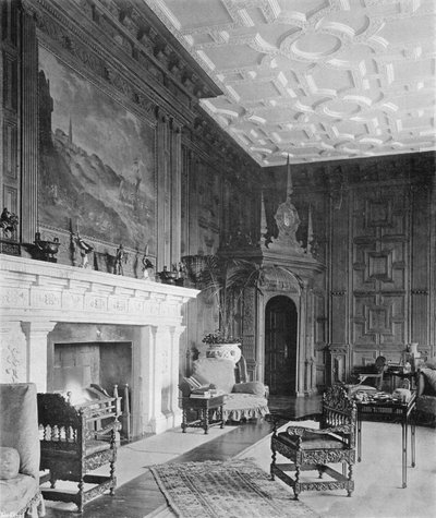 Broughton Castle: The Drawing Room by Charles Latham