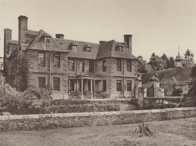 Groombridge Place, Sussex, the West Front by Charles Latham