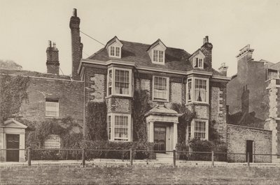 House on the Parade, Arundel, Sussex by Charles Latham