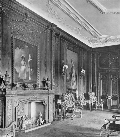 Knowsley Hall: The Oak Drawing Room by Charles Latham