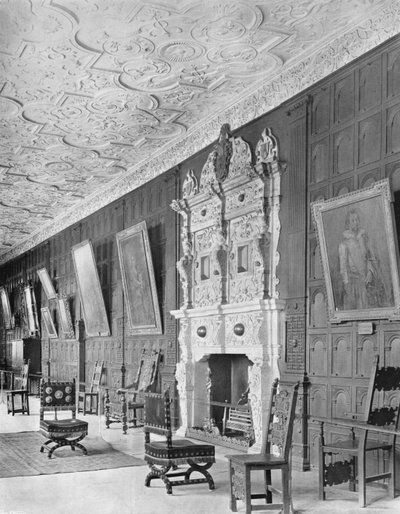 Part of the Long Gallery by Charles Latham