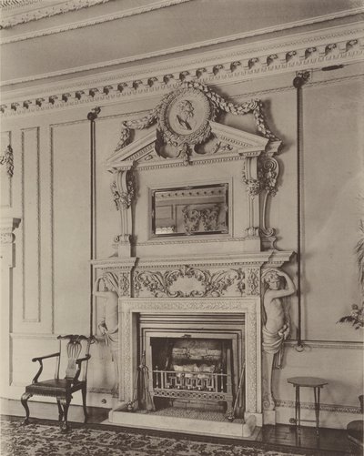 Stoke Hall, Derbyshire, Drawing-Room Chimney Pieces by Charles Latham