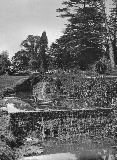 The Garden Waterfalls by Charles Latham