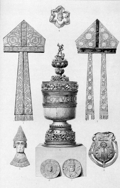 Relics Associated with Thomas A Becket, 1886 by Charles Lawrie