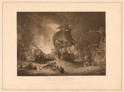 The Battle of the Nile, 1798 1878 by Charles Lawrie
