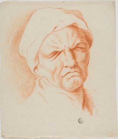 Head of an Old Man by Charles Le Brun