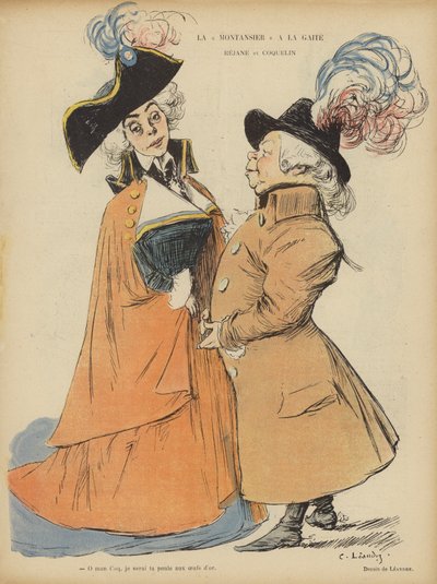 Illustration for Le Rire by Charles Leandre