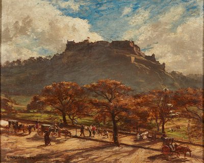 Edinburgh Castle by Charles Martin Hardie