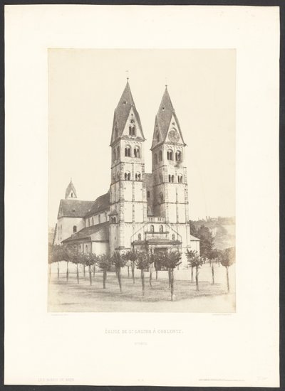 Church of St. Castor in Koblenz by Charles Marville