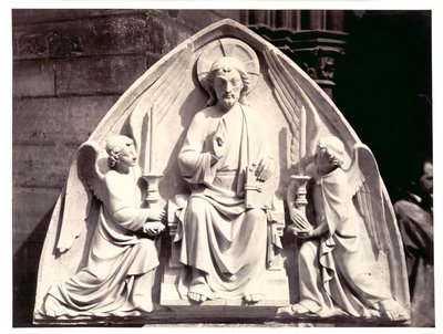 Tympanum, Strasbourg Cathedral, c. 1863 by Charles Marville