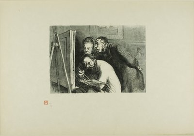 Painter and the Bourgeois by Charles Maurand