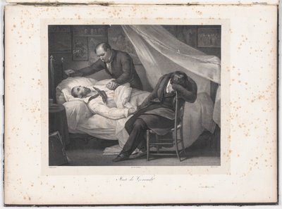 Death of Gericault by Charles Maurin