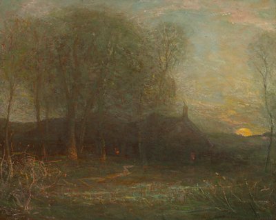 The Harvest Moon, ca. 1908 by Charles Melville Dewey