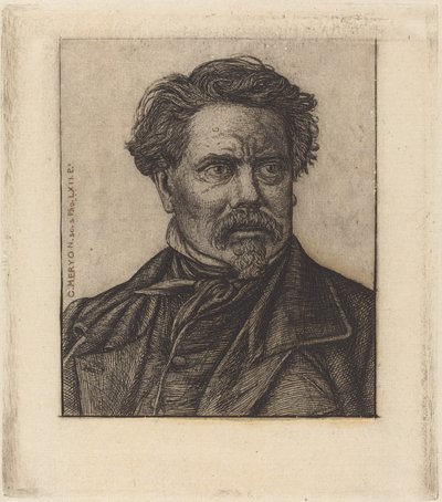 Benjamin Fillon by Charles Meryon