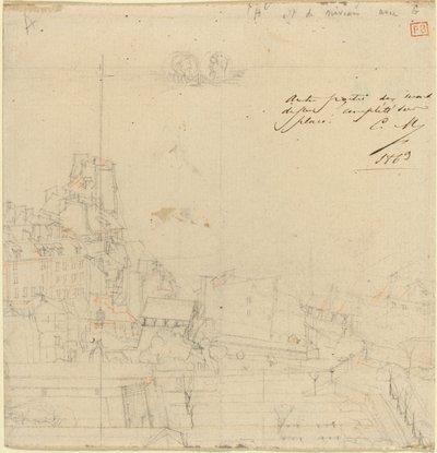 College Henri IV by Charles Meryon