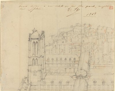 College Henri IV by Charles Meryon