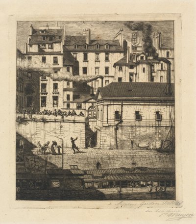 The Mortuary by Charles Meryon