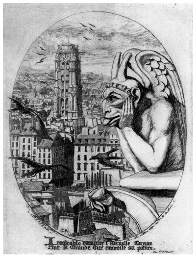 Le Stryge by Charles Meryon