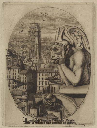 The Vampire by Charles Meryon