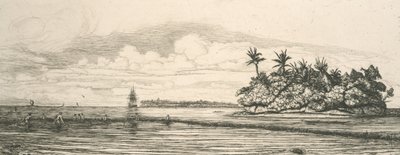 Oceania, islets at Uvea by Charles Meryon