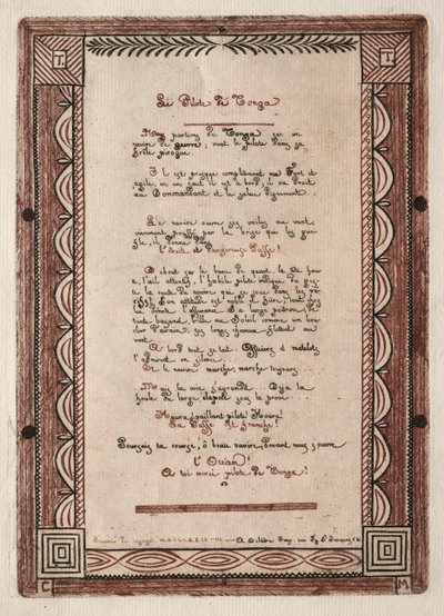 Verses to the Pilot of Tonga by Charles Meryon