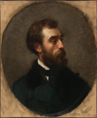 William Morris Hunt, c. 1850 by Charles Monginot
