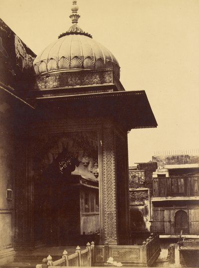 Unidentified Building with Balcony, Delhi by Charles Moravia