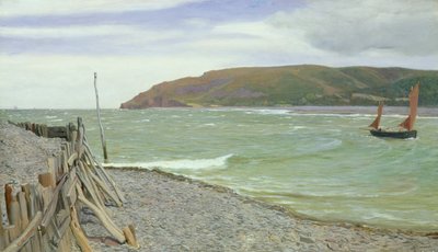 Porlock Bay, 1891 by Charles Napier Hemy