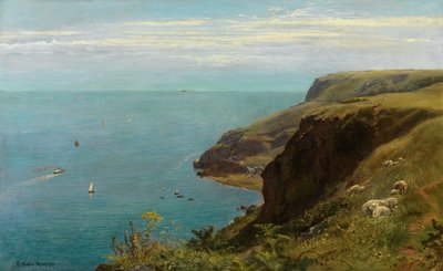 Sea Coast, Torquay by Charles Napier Hemy