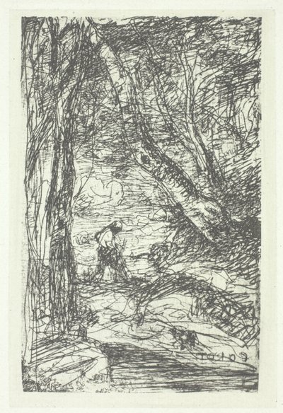 The Lumberjack by Charles Nègre