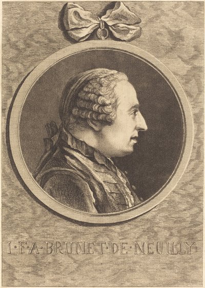 I.F.A. Brunet de Neuilly by Charles Nicolas Cochin II