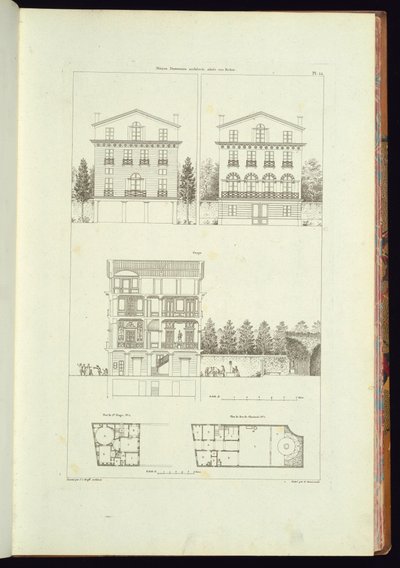 Bound Print by Charles Nicolas Ransonnette