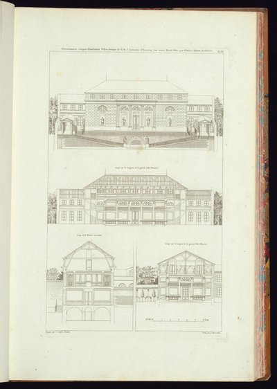 Bound Print by Charles Nicolas Ransonnette