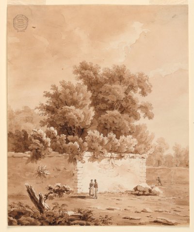 In a Country Place by Charles Nicolas Ransonnette