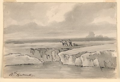 Landscape by Charles Nicolas Ransonnette