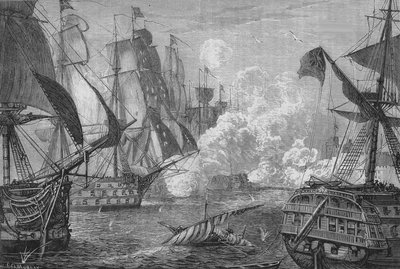 Bombardment of Acre by Charles Olivier Murray