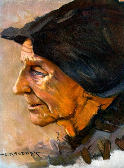 Study of a Head by Charles Padday