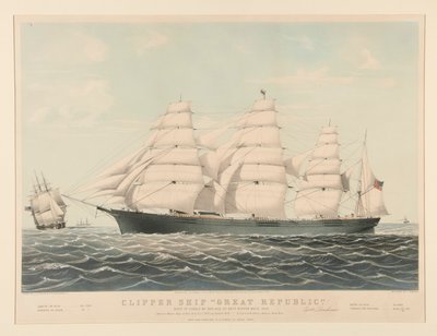 Clipper Ship by Charles Parsons