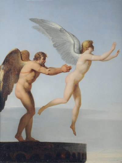 Icarus and Daedalus by Charles Paul Landon