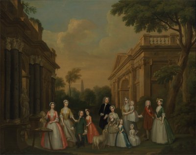 The Finch Family, c.1732 by Charles Philips
